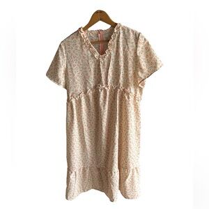 NWT Beachsissi, beach coverup, size large, floral